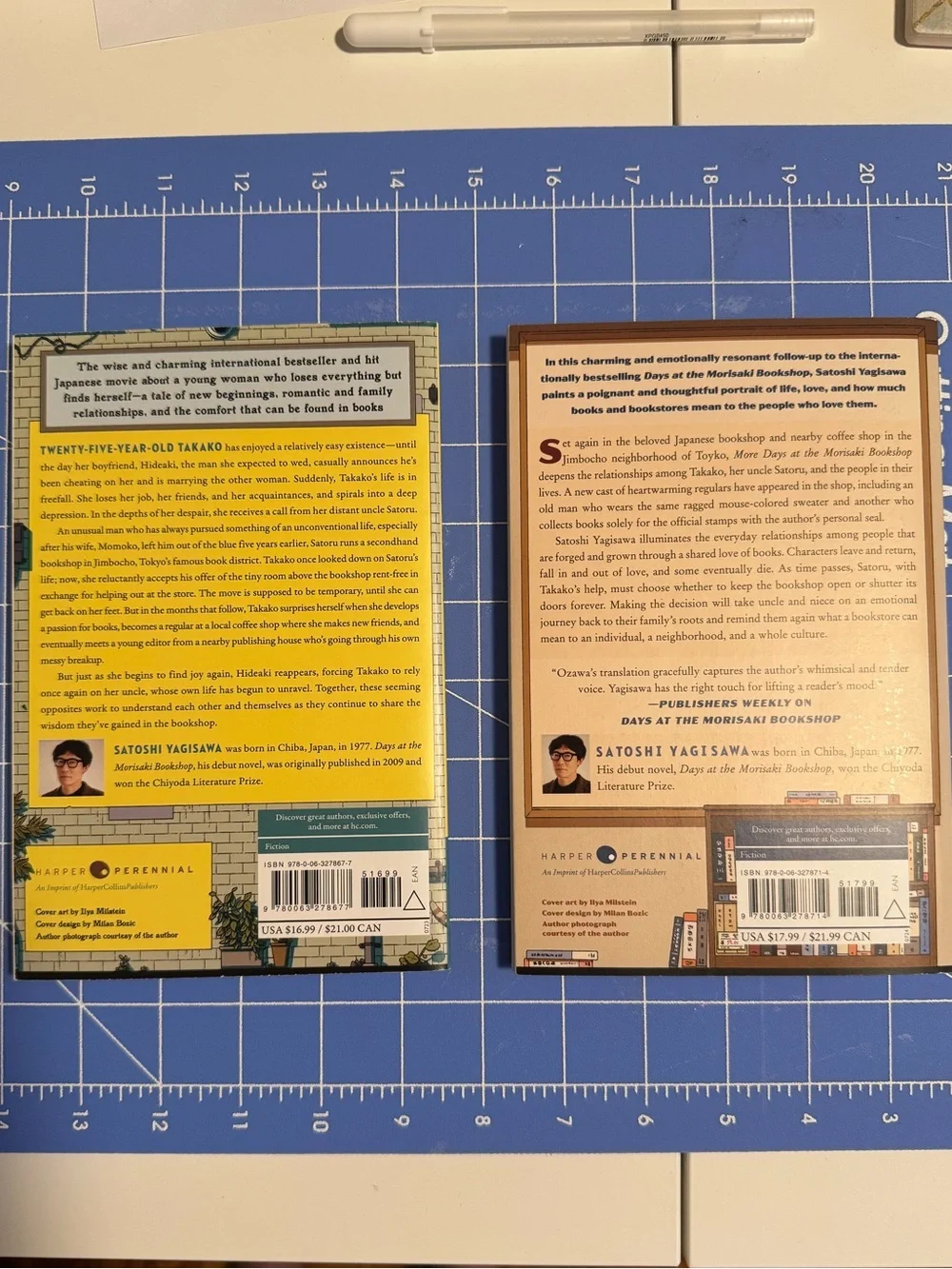 Bundle of two books by Satoshi Yagisawa